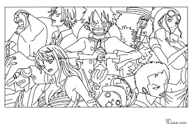 Coloriage One Piece à imprimer et colorier