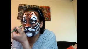 face paint a tiger by michael knight