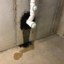 concrete pipe leakage