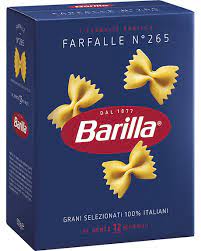 M Barilla Pasta Farfalle No 65 Box 500gr gambar png