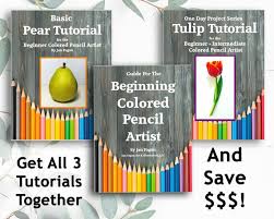 Colored Pencil Tips Tulip Pear Tutorial