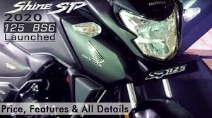 2020 honda shine sp 125 bs6 launched