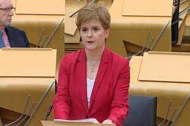 Scottish first minister nicola sturgeon has said she wants to hold a second independence referendum as soon as next year. Nicola Sturgeon Announces New Coronavirus Lockdown Rules For Scotland The National