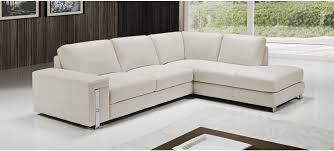 eghoiste ivory rhf leather corner sofa
