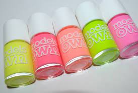 models own polish for tans neon