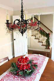 decorated chandeliers