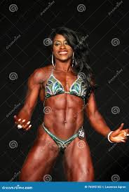 Ebony Beauty Competes at 2016 NPC Women S Physique Contest Editorial  Photography - Image of bikini, diet: 76593182