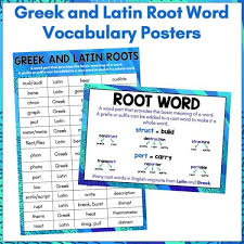 latin root word wall voary cards