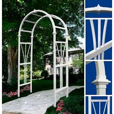 Dublin Vinyl Arbor White