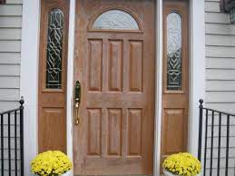 refinish fiberglass exterior door