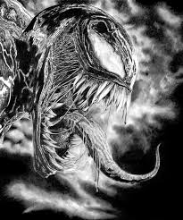 Venom Drawing By Paul Stowe Saatchi Art