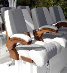 yacht bench seat bolster helm
