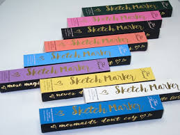 too faced sketch marker swatches and