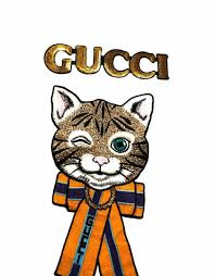 gucci cat set embroidered patch creo