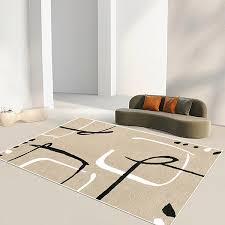 minimalist abstract art rug wabi sabi