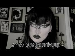 trad goth makeup tutorial you