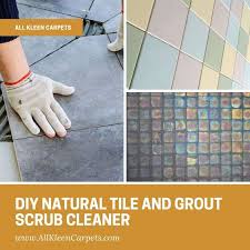 diy natural tile and grout scrub