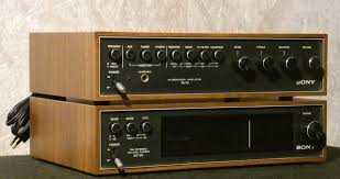vintage woodcase ta 70 amplifier st