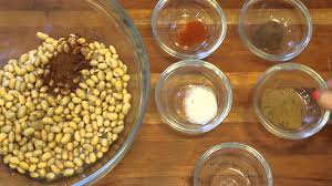 how to dry roast soy beans healthy