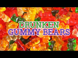 alcohol infused gummy bears drunken