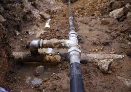 Leaking Water Pipe Underground