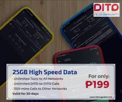 Check spelling or type a new query. Dito 25gb High Speed Data Promo Extended Until June 30 25gb Data Unli Calls And Texts For 30 Days For Only 199 Pesos Teknogadyet