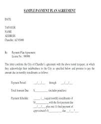 Monthly Contribution Agreement Forms Payment Contract Template
