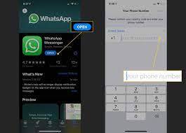 how to set up and use whatsapp on iphone