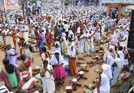 On this day, at the area of about 10 kms radius, millions of women from all. Attukal Pongala 2018 Pongala Mahotsavam At Attukal Bhagavathy Temple Thiruvananthapuram Pong