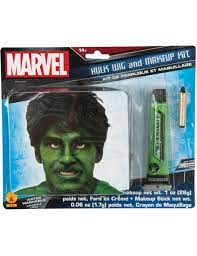 kit maquillage et perruque hulk