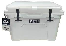 yeti tundra 35 cooler box white for