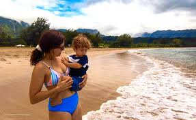 kid friendly beaches on kauai