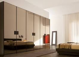 painted glass finish wardrobe at best