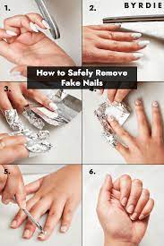 how to remove fake nails in 5 expert