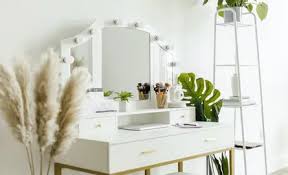 how to create a gorgeous vanity corner