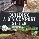 building a diy compost sifter