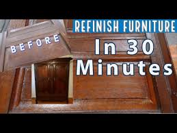 Refinish Wood Furniture Without
