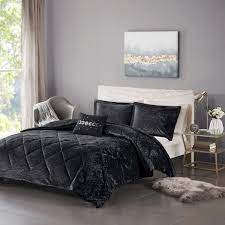 Full Queen Velvet Comforter Set