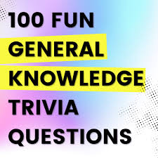 Alongside football and baseball trivia questions, nba trivia is part of the holy trinity of sports trivia questions. 100 Fun Trivia Quiz Questions With Answers Hobbylark
