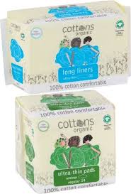 cottons organic ultra thin regular pads