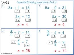How To Solve 2 Step Equations Maths