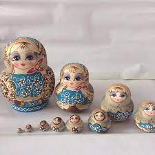 10 Lớp 15 cm Búp Bê Nga Bằng Gỗ Làm Bằng Tay Nesting Dolls Trang Trí Nội  Thất Bê Của Con Búp Bê Giáo Dục Đồ Chơi Quà Tặng Sinh Nhật Creative|Dolls