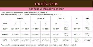Mark Mcnairy Size Guide