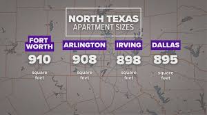 apartments in dallas fort worth sizes