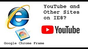 you on ie8 chrome frame adds new