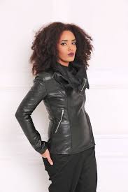 Leather Jacket Women Leather Coat Women