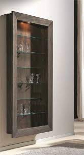 Shallow Hanging Wall Display Cabinet