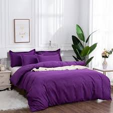 Bedding Sets 2 3pcs Set Purple Duvet
