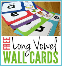 Free Long Vowel Wall Charts