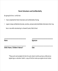 Parent Volunteer Letter Template Volunteer Certificate Template 7